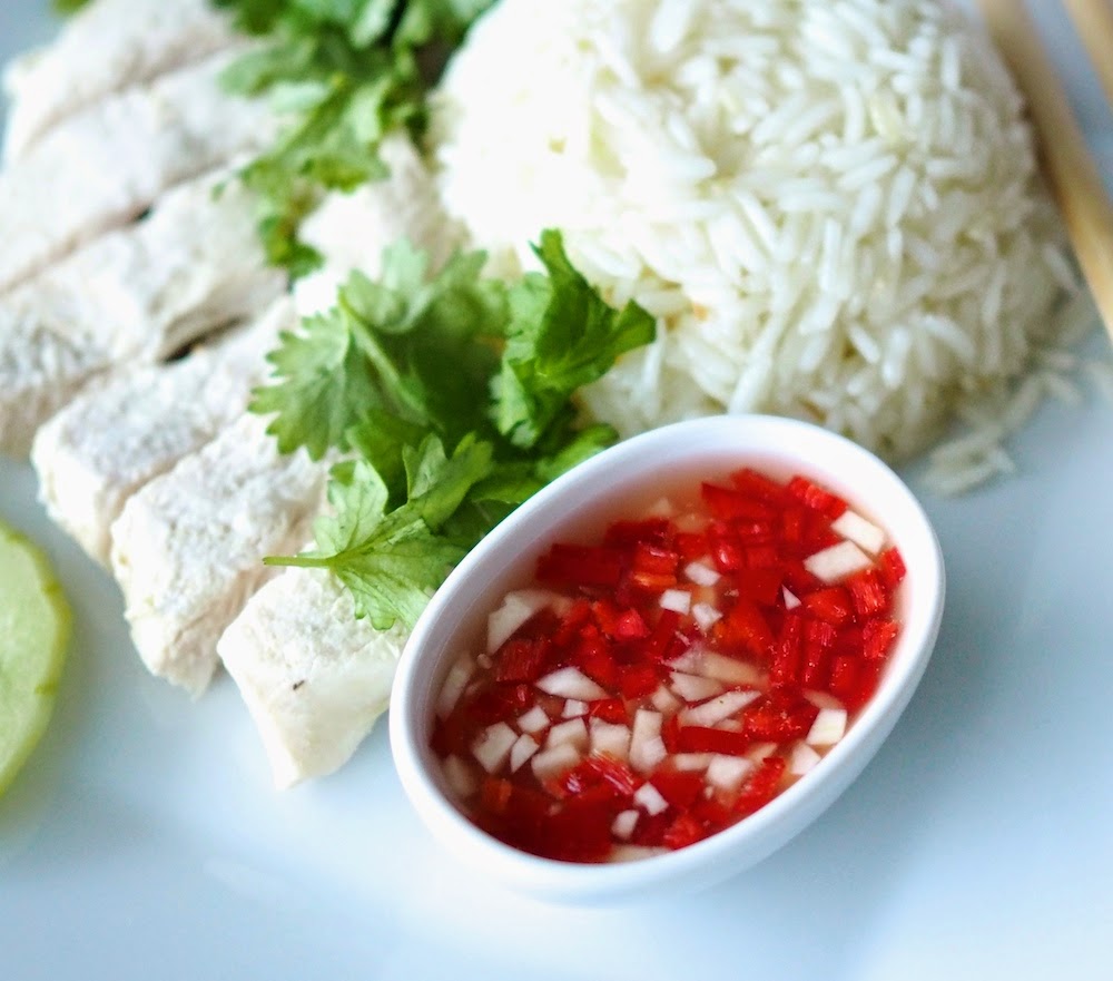 Hainanilainen kana ja riisi