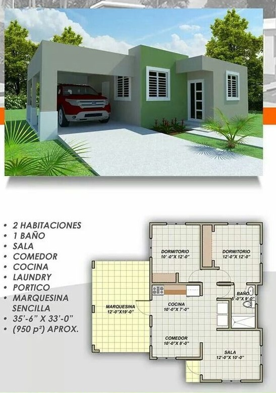Are you looking for a small and comfortable home plan that is not only low-cost but also with beautiful design? If so, then you better look bellow for 33 house designs you may love to have for you and your family!   These houses come with a different design that will suit every kind of family big or small! So if you are looking for designs that will suit either in rural or urban areas, we are sure you can find one below in our compilation.