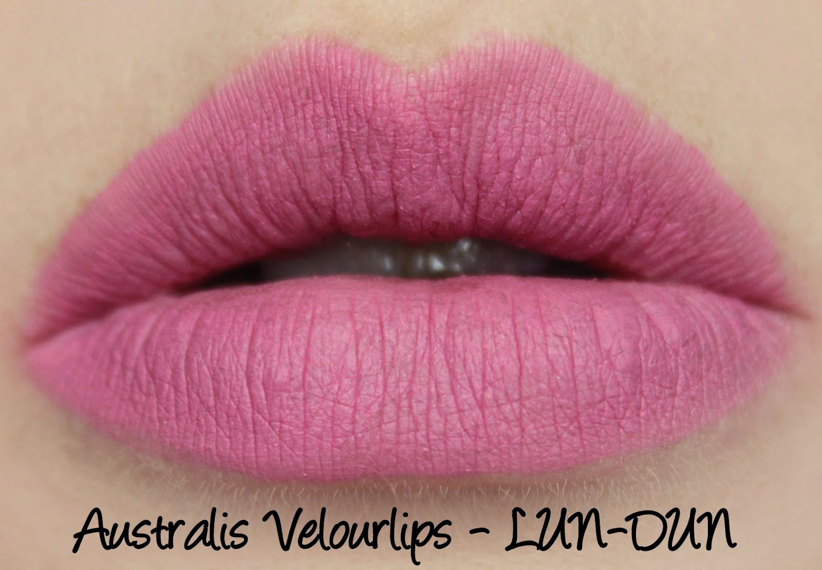 Australis Velourlips Matte Lip Cream - LUN-DUN Swatches & Review