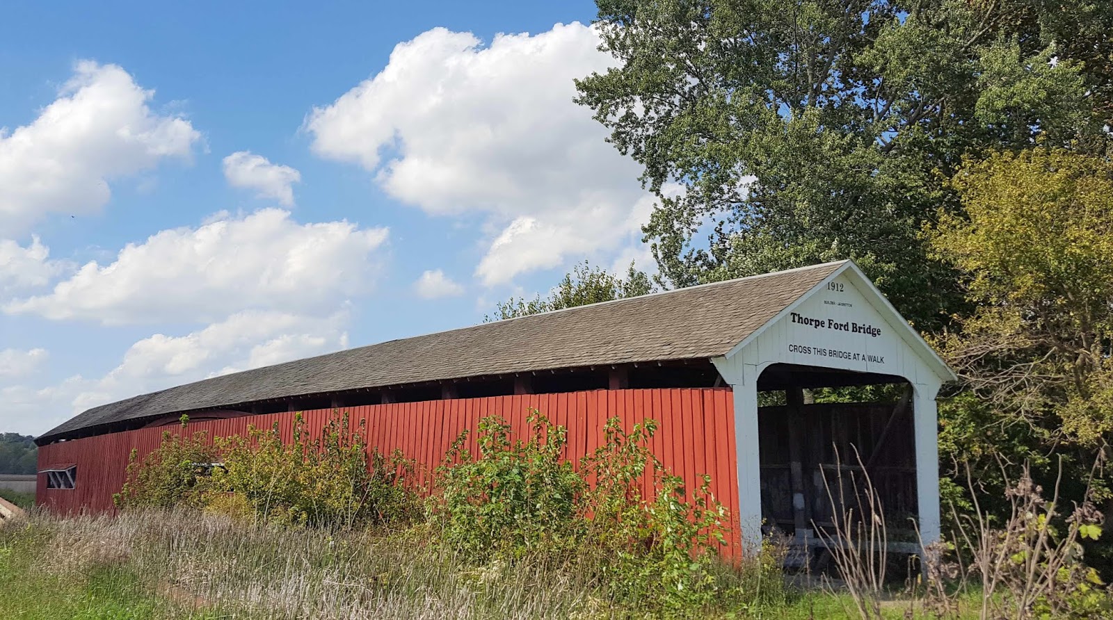 Wandering His Wonders We Missed the Covered Bridge Festival on Purpose