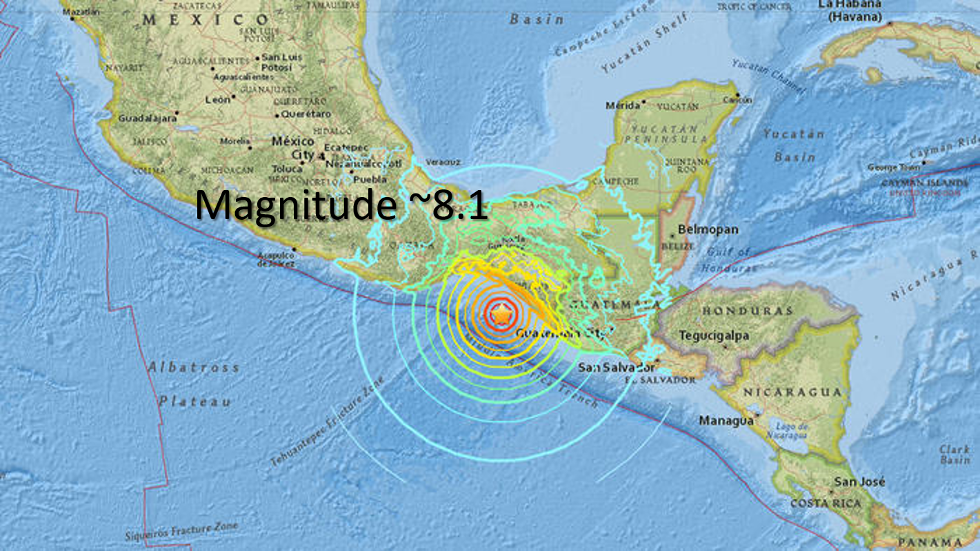 Magnitude 8.1 Earthquake Hits Mexico Subduction Strikes Again