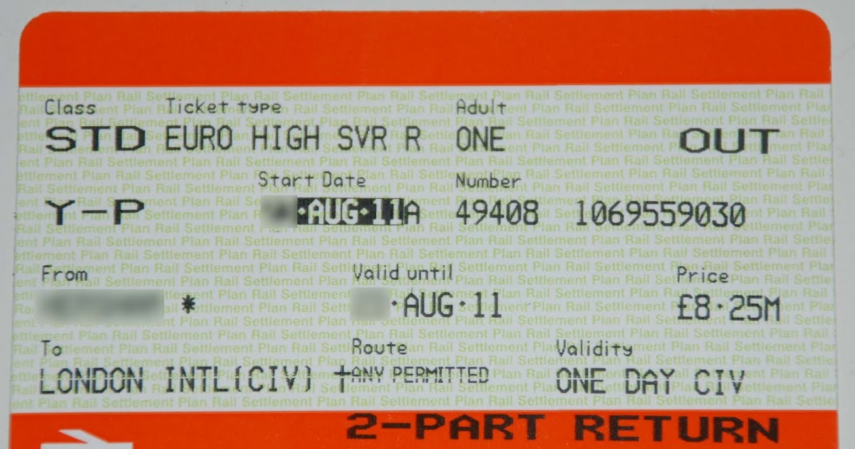 Trains Today Travelling by Eurostar? A ticket to 