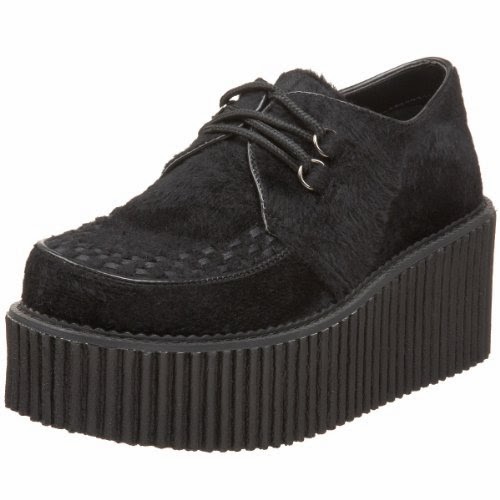 platform tennis shoes black