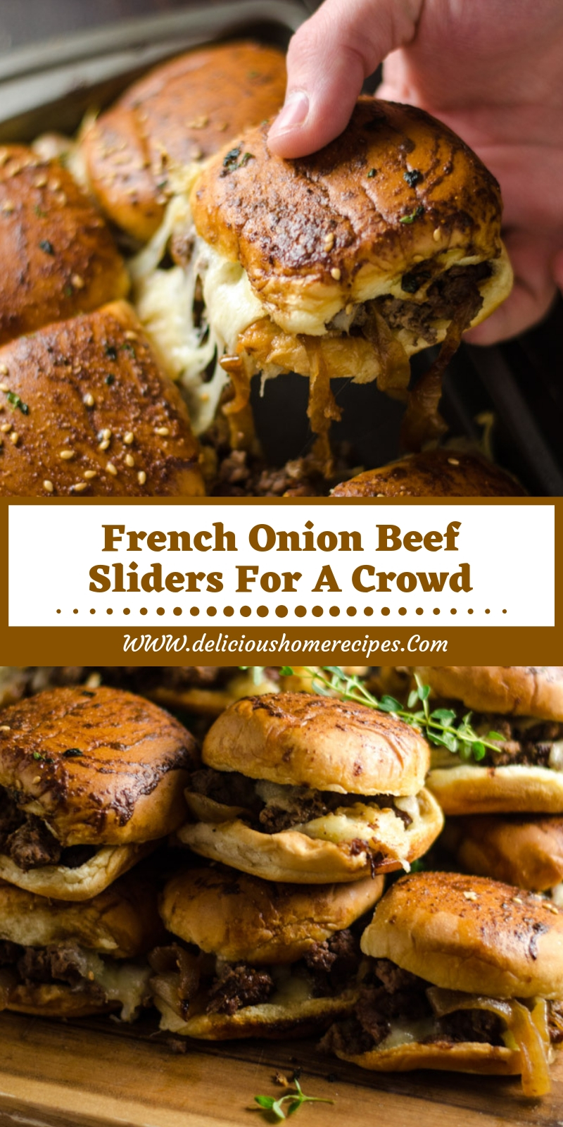 French Onion Beef Sliders For A Crowd French Onion Beef Sliders For A Crowd