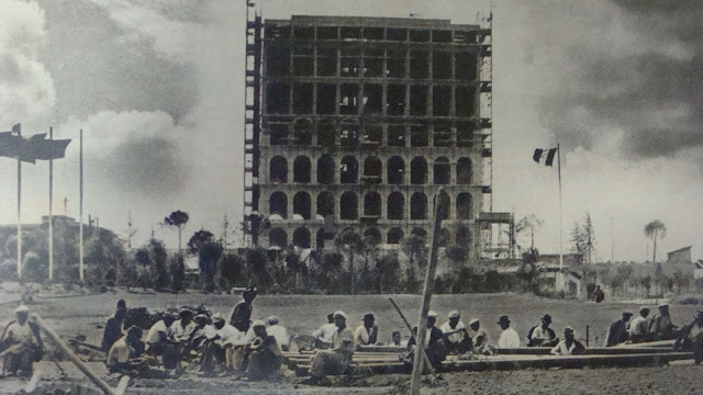 Palazzo della civiltà italiana nel quartiere EUR a Roma, Italia | 1937-1943 | Giovanni Guerrini + Ernesto Lapadula + Mario Romano Palazzo della civiltà italiana nel quartiere EUR a Roma, Italia | 1937-1943 | Giovanni Guerrini + Ernesto Lapadula + Mario Romano