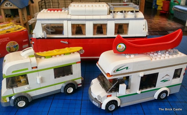 LEGO Camper Van collection Campervan Motorhome review