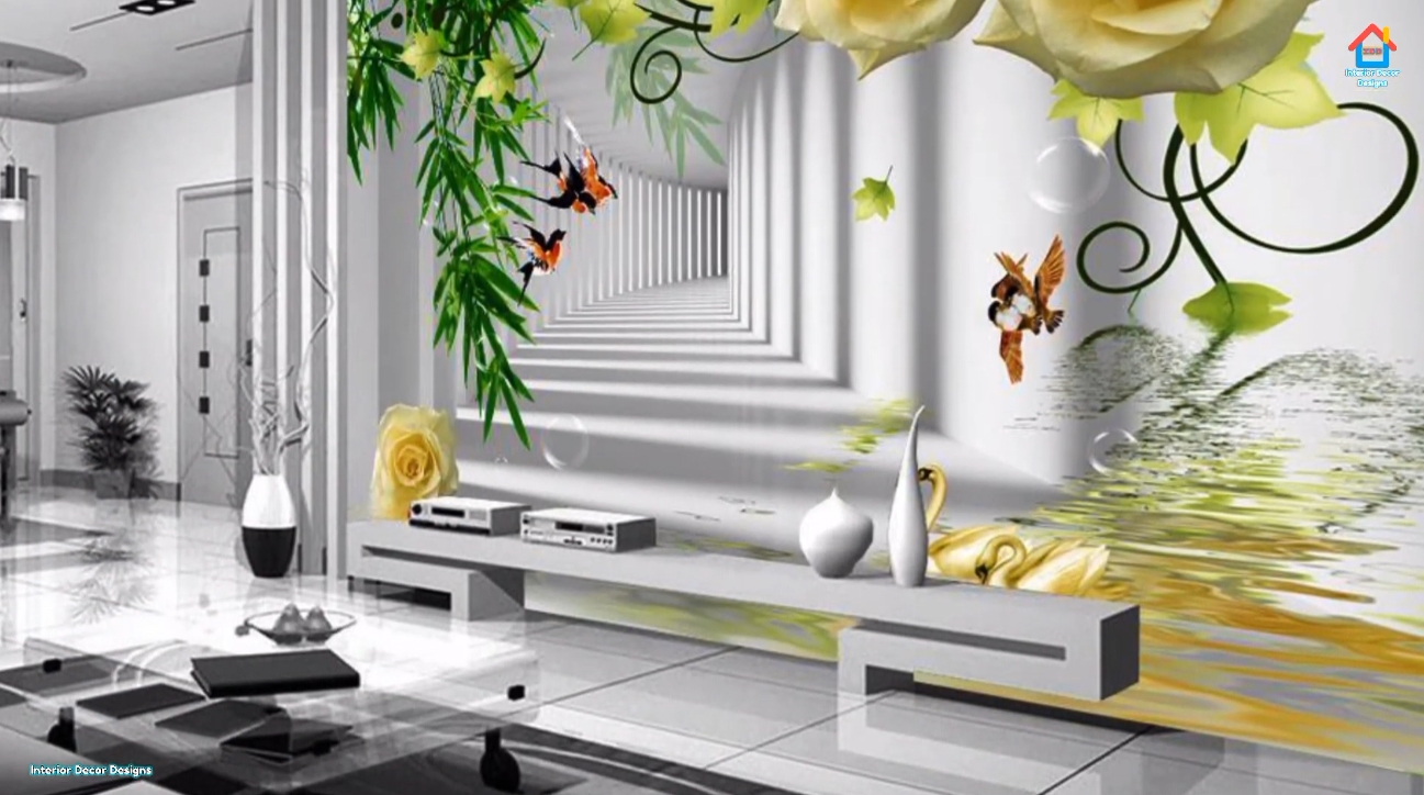 42 Photos vs. 140 Latest wallpaper designs for modern home interior | Stylish wallpaper in living room and bedroom