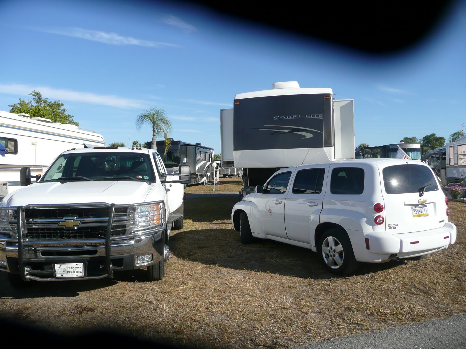 Bob and Linda's RV Travels Gulf View RV Resort, Punta Gorda FL.