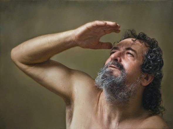 Javier Arizabalo pinturas hiper realistas retratos pessoas mãos