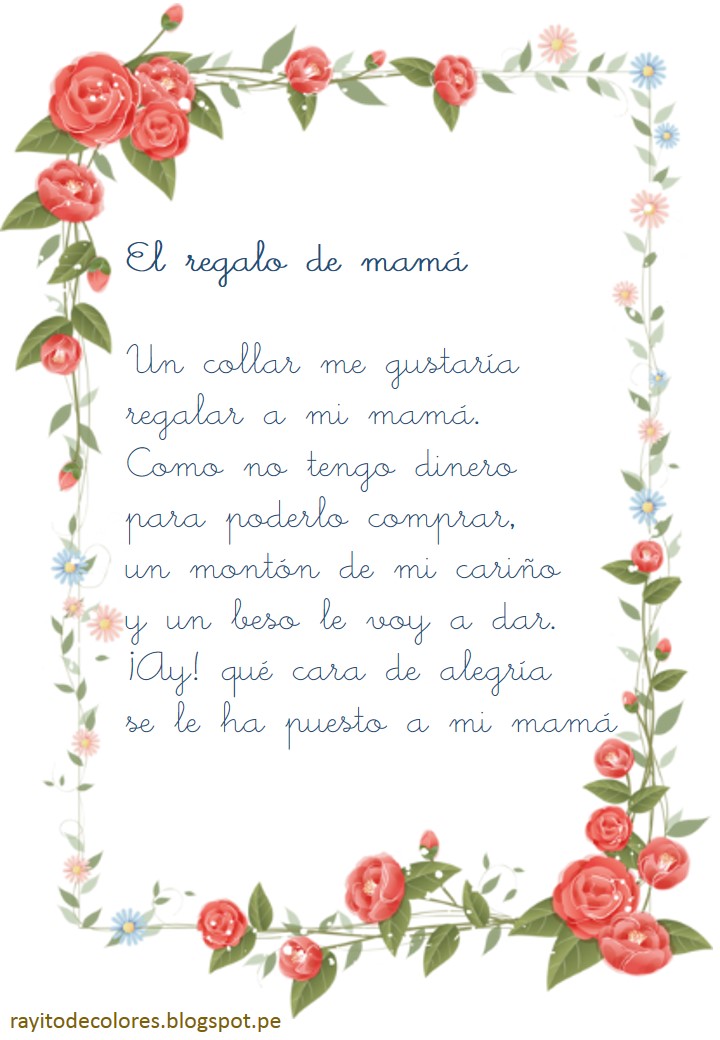 Poema Para La Mama 99