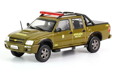 cochesaescala IXO 1//43 Chevrolet S-10 Deluxe 2.5 2009 Brazil Altaya