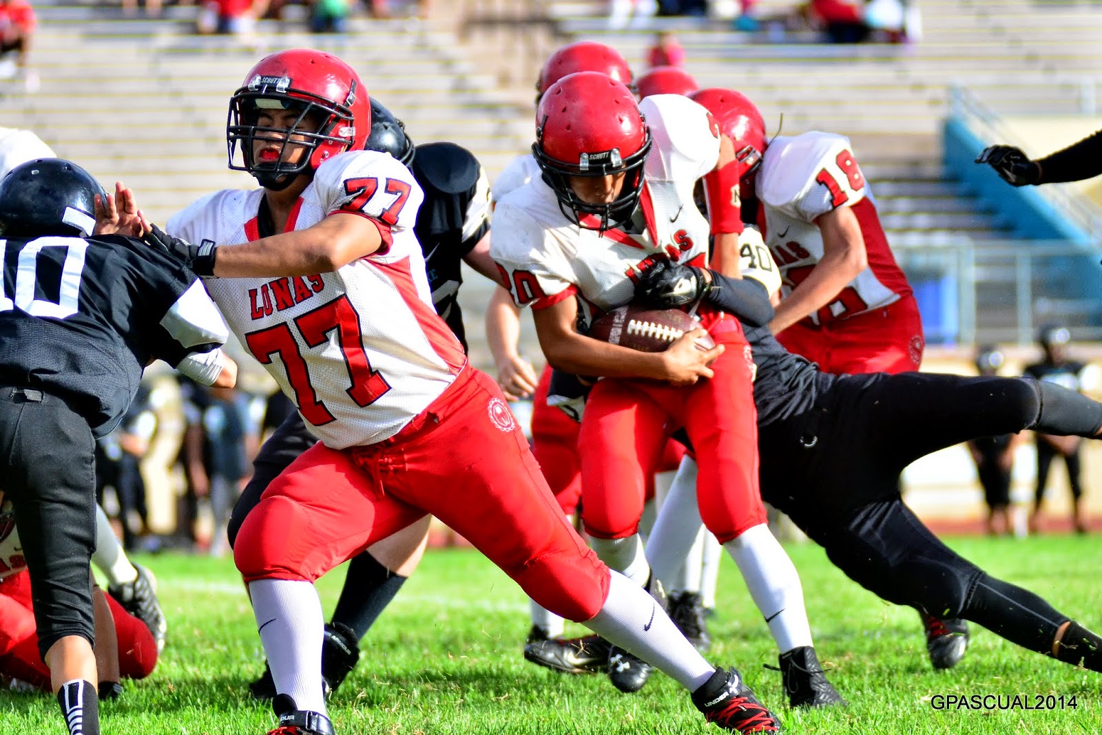 Lahainaluna Sports Shooter LAHAINALUNA JV FOOTBALL V. KING KEKAULIKE