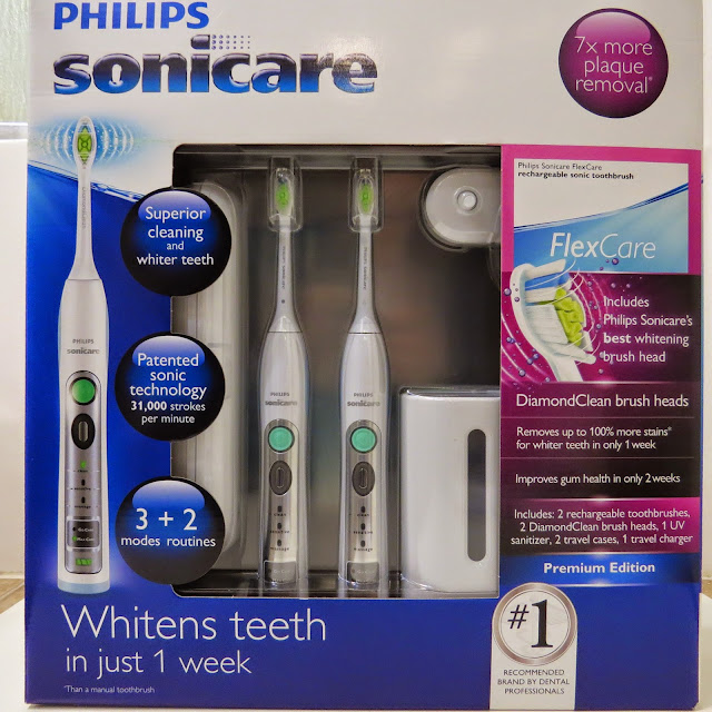 Costco Haul Philips Sonicare Flexcare Rechargeable Sonic Toothbrush Premium Edition It has