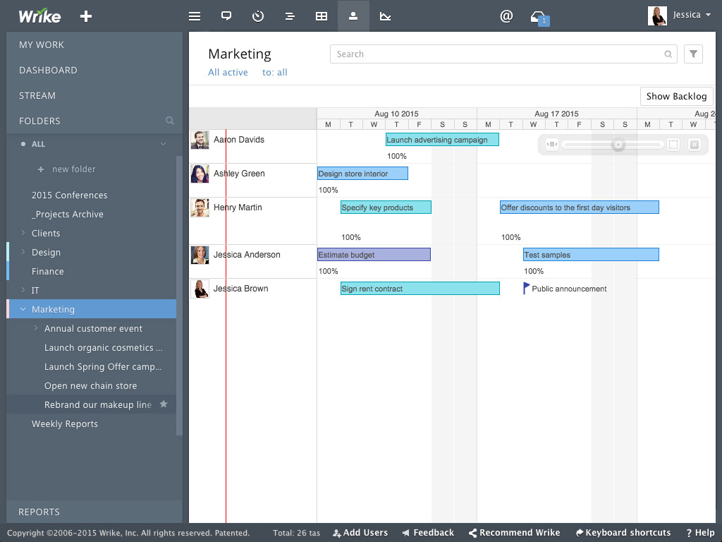 Just Drake's View The Project Management Horse Blanket Report