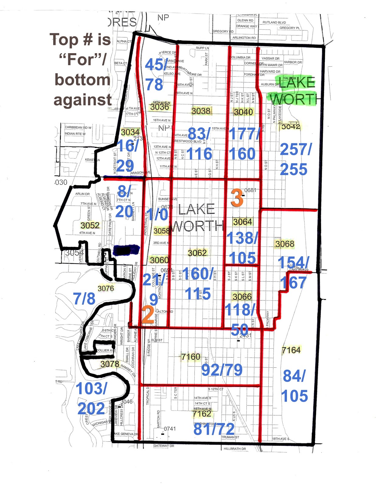 Lake Worth Beach City Limits A list of all polling locations in the