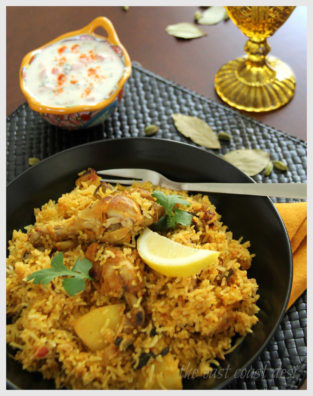 the east coast desi: Spicy Chicken Bombay Biryani - Nothing less than A ...
