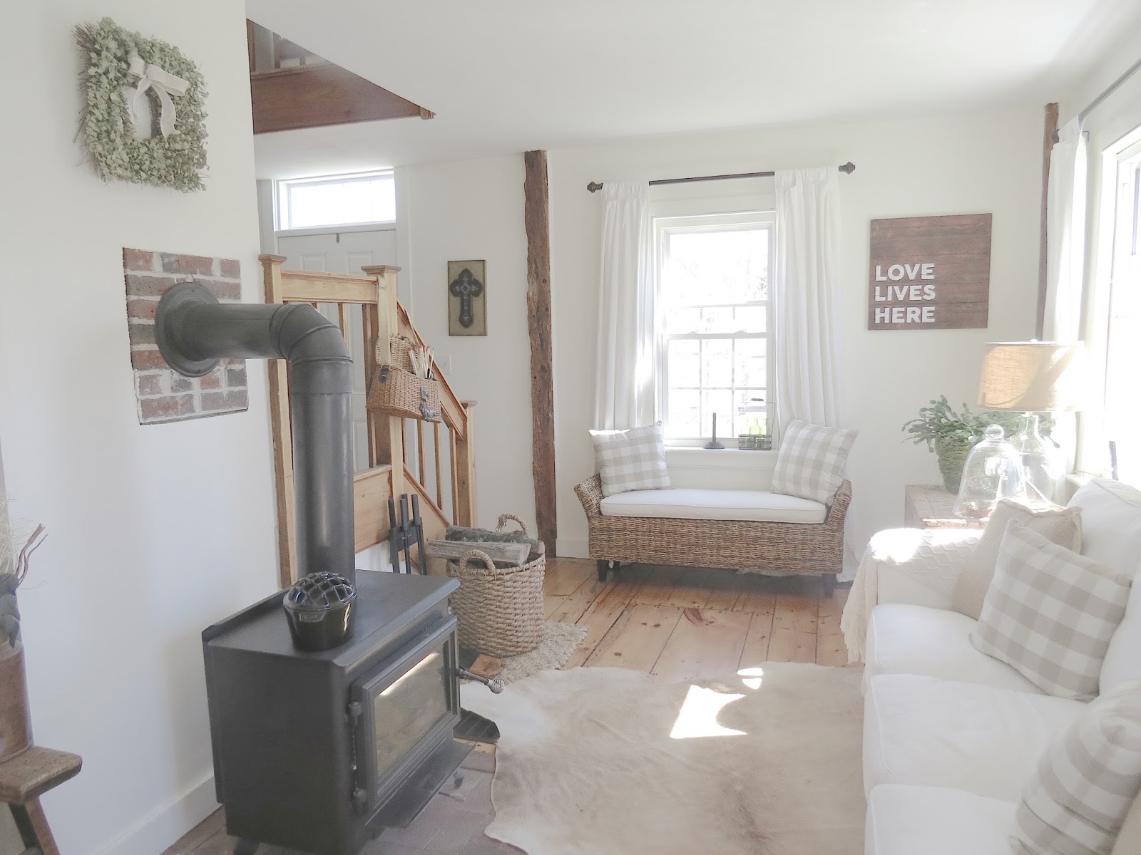 The Long Awaited Home Quieting the Living Room for the Warmer Months