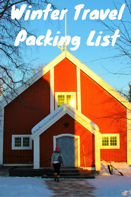 Travel the World: Winter travel packing list for a vacation filled with winter outdoor activities.