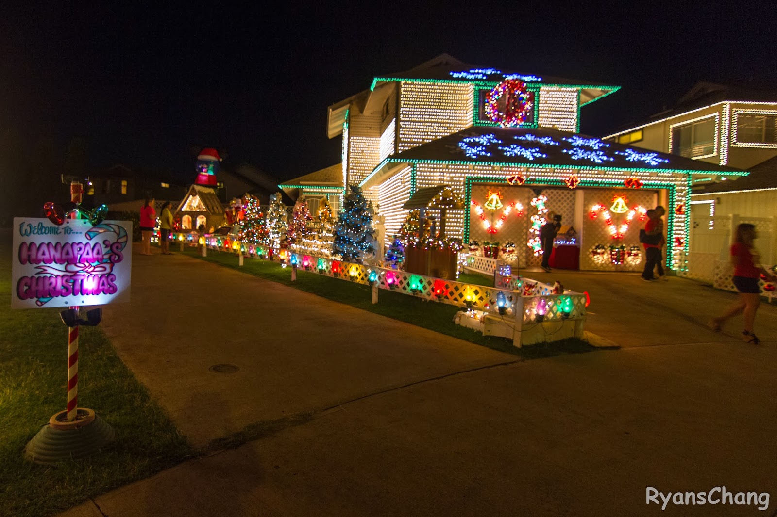 Ryan's Chang Neighborhood Christmas Lights