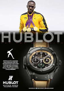 pub Hublot Usain Bolt montre King Power 48mm