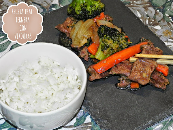 RECETA THAI-TERNERA CON VERDURAS, DE SABOR AUTÉNTICO