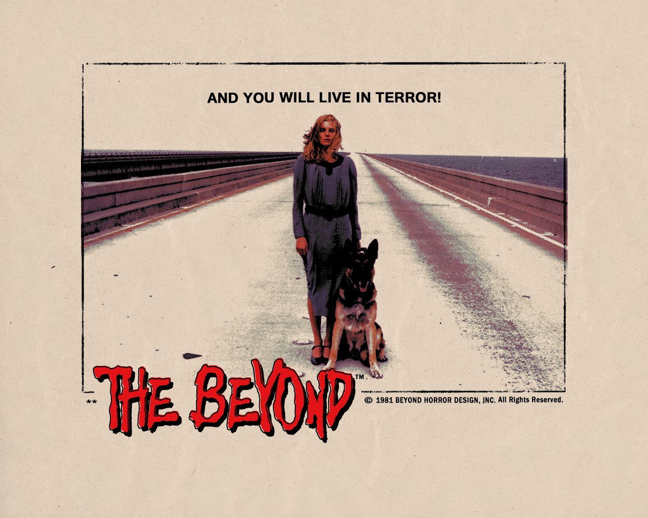 BEYOND HORROR DESIGN THE BEYOND (Lucio Fulci 1981)