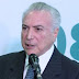 Cancelada a visita de Temer a Alagoas que aconteceria nesta quarta-feira