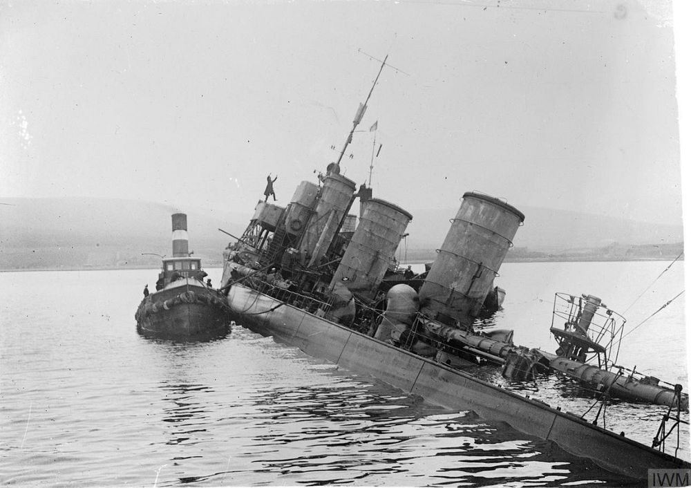Scuttling at Scapa Flow