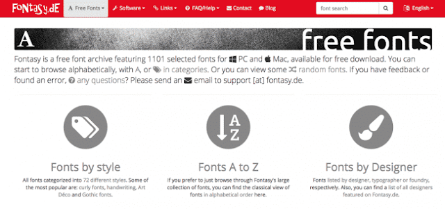 15 Situs Web Untuk Download Font Secara Gratis Terbaik