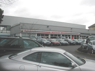 Westover Motors, 16-18 Poole Road in 2003 Westover Motors, 16-18 Poole Road in 2003