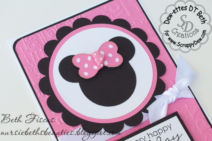 Beth's Beauties: Minnie Mouse Card