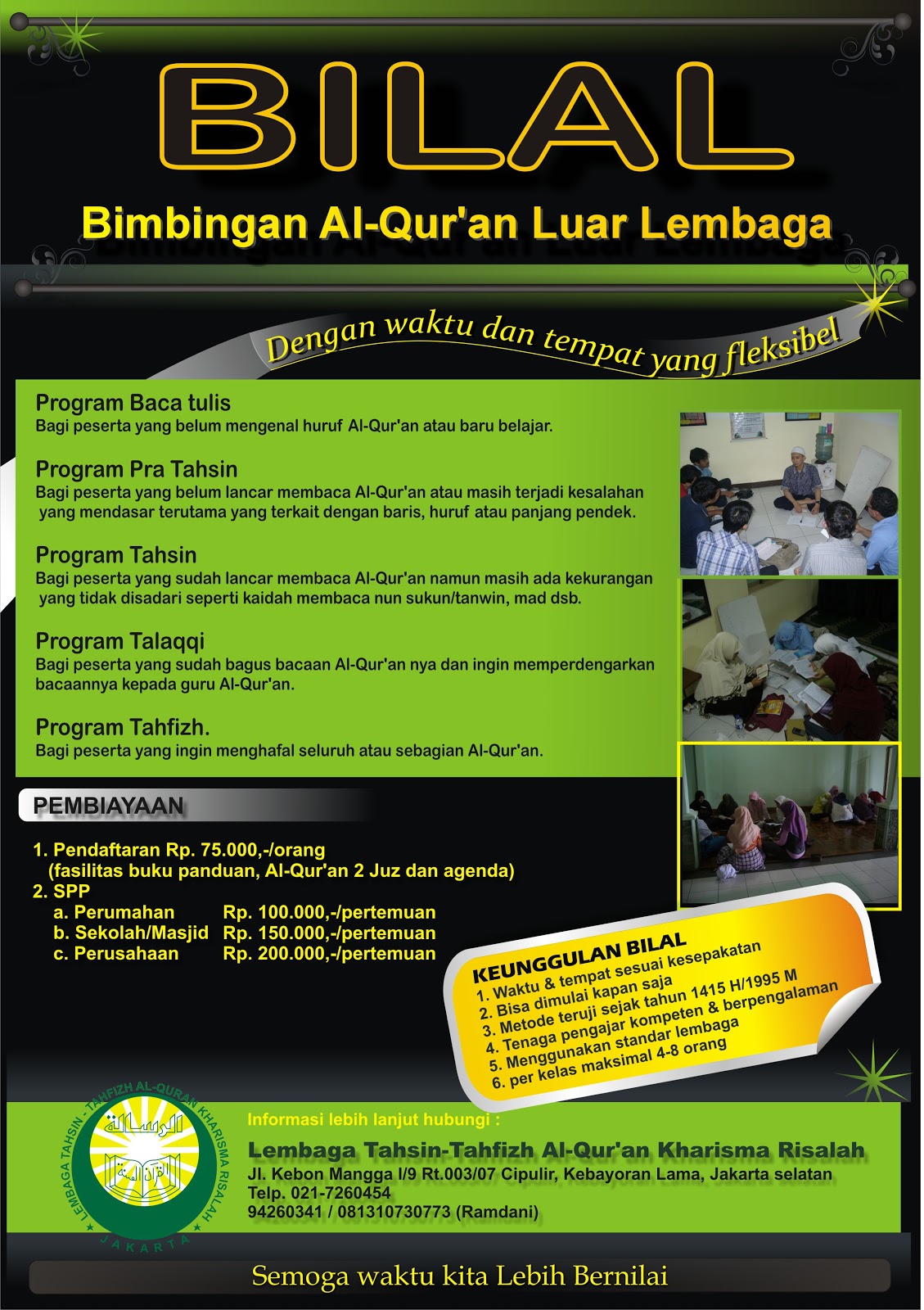 Paling Keren Contoh Pamflet Pesantren Kilat Little