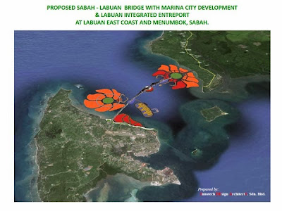 FIRMA dari CHINA biaya projek jambatan Labuan-Sabah 