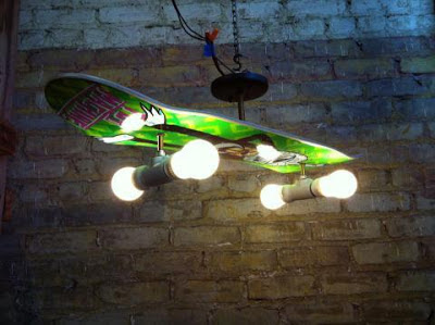 Manualidad : Lámpara para Skaters