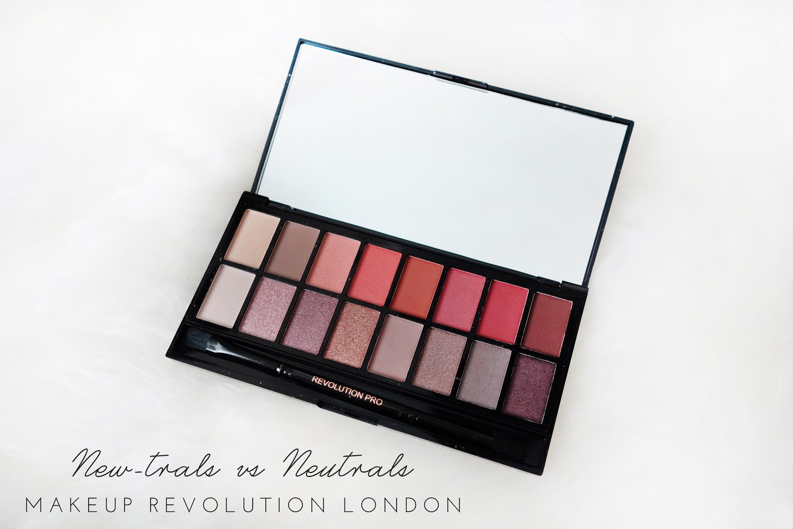 Makeup Revolution New-Trals vs Neutrals Palette Review and Swatches Too Faced Sweet Peach Palette Dupe