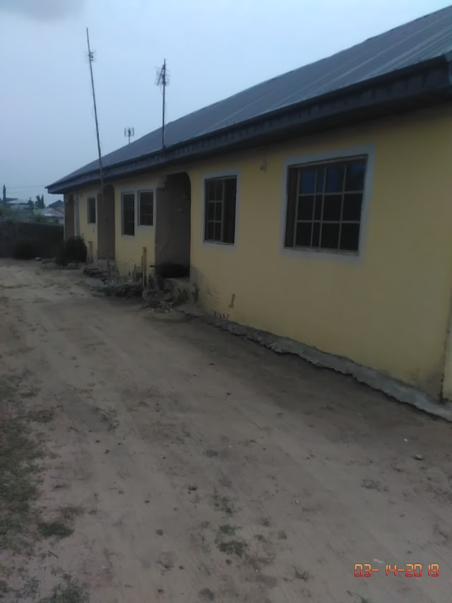 Opportunity to have have a builded Home on Half plot of land at Gbogije, Lagos