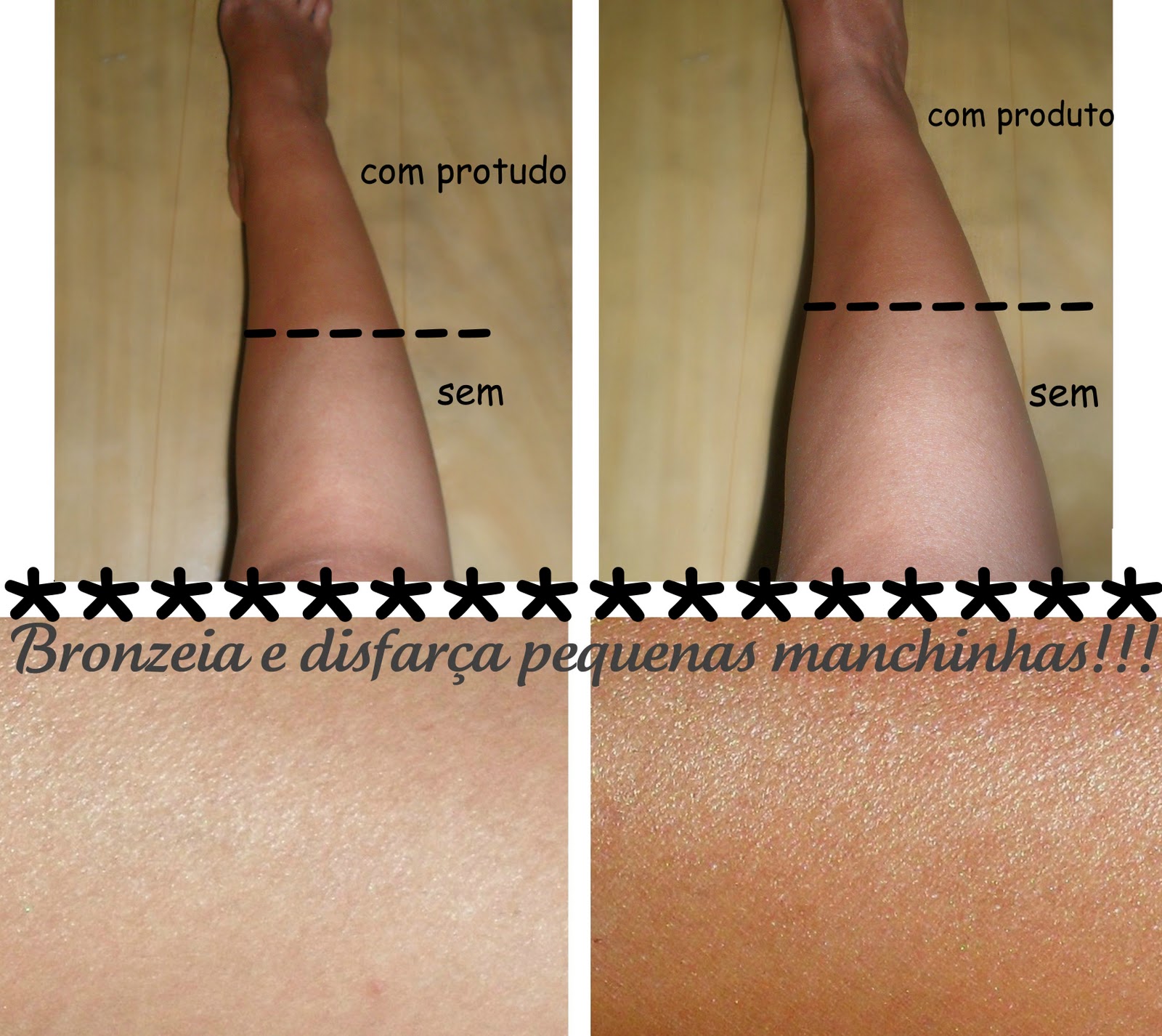 FEMINICES BY CAMILA Bronzeado em segundos!