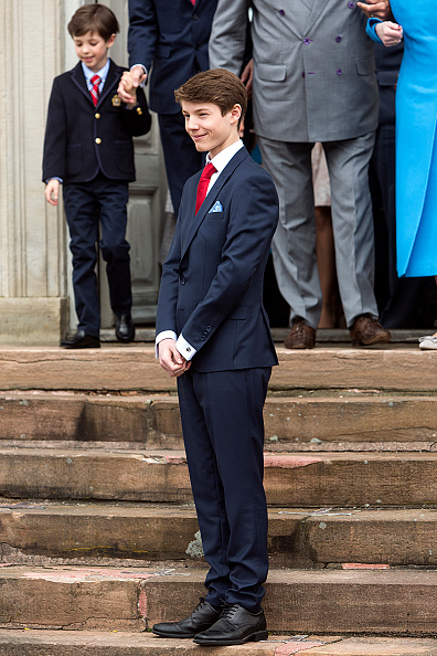 Prince Felix Of Denmark Celebrates His Confirmation at Fredensborg Palace c...