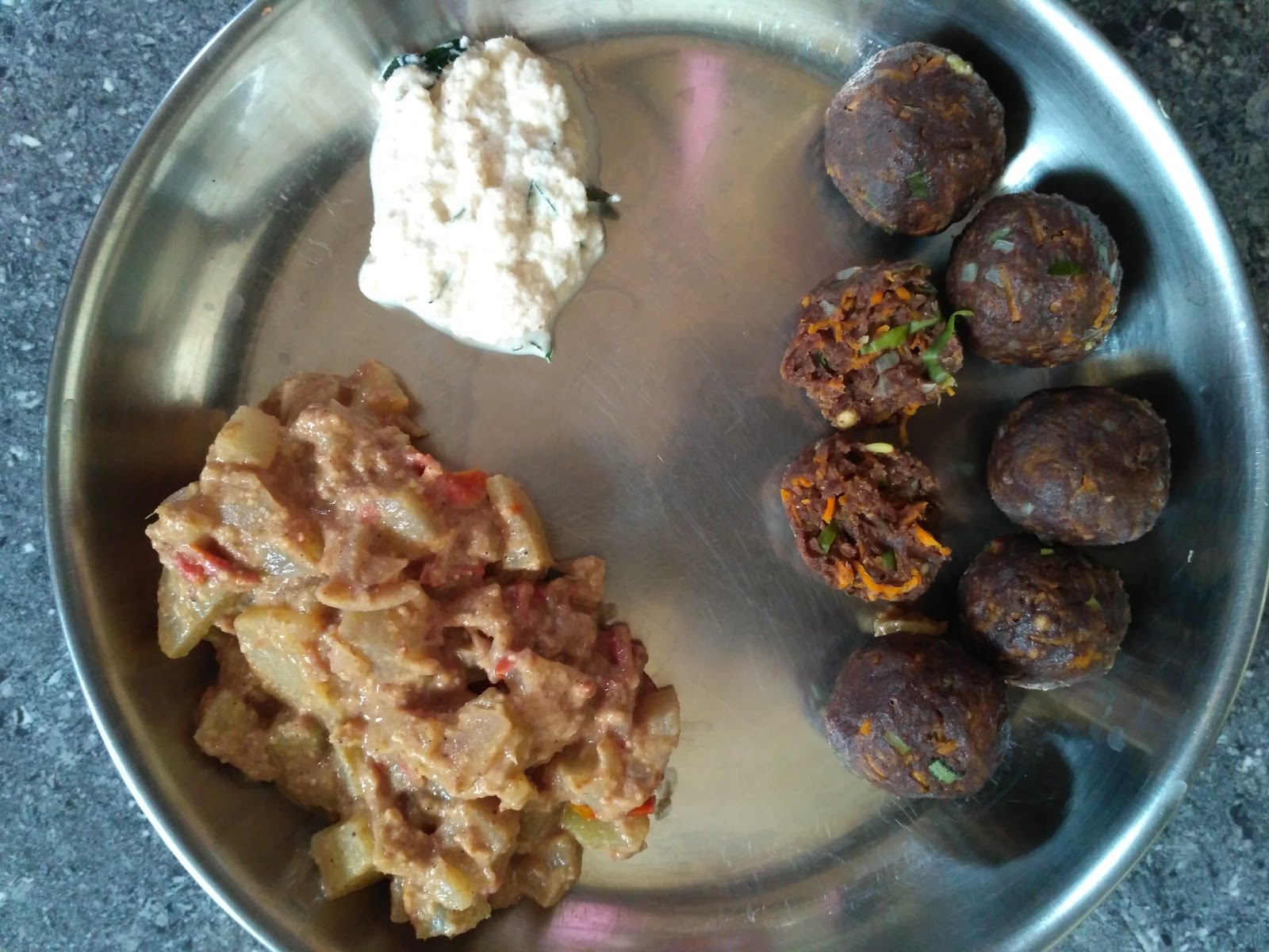 Passions & Practices Pearl (Bajra) millet Vegetable Dumplings