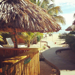 Remaxvipbelize: Views of the back of the cabanas