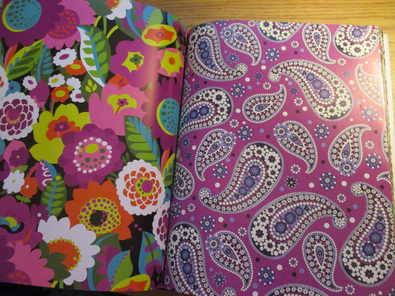 Missy's Product Reviews Oh Happy Day Vera Bradley Wrapping Paper