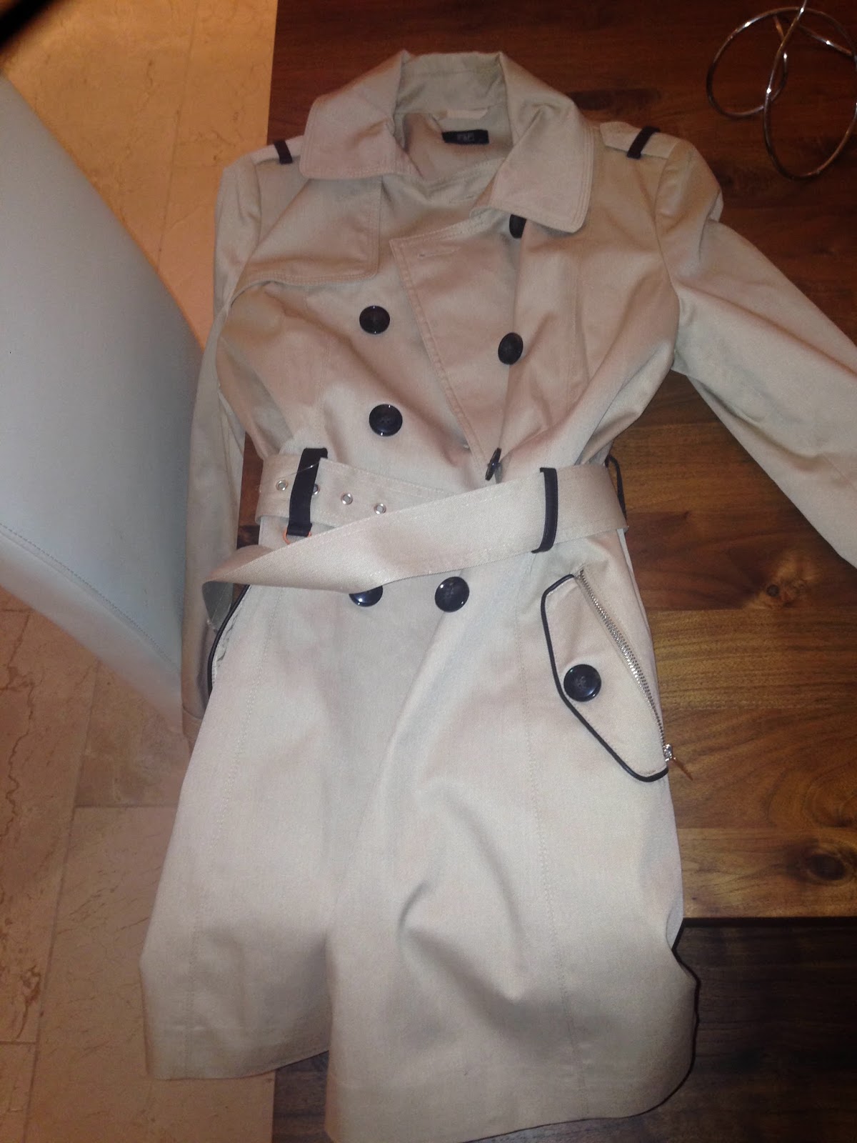 New Haul! Review; Tesco Trench Coat and Inglot HD foundation