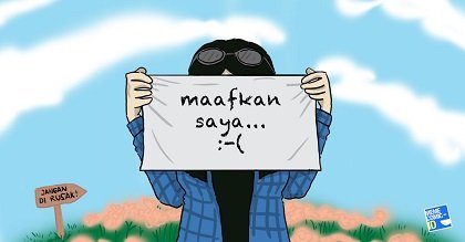 Tidak Boleh Asal, Meminta Maaf Itu Ada Cara dan Seni nya