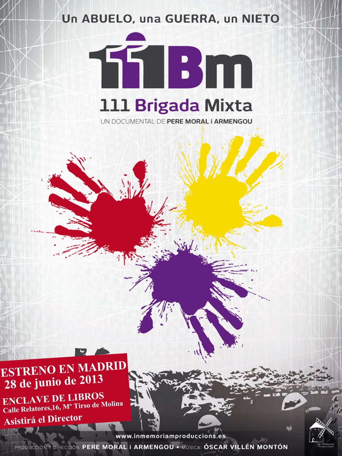 Enclave de libros Proyección de 111 BRIGADA MIXTA Documental de Pere