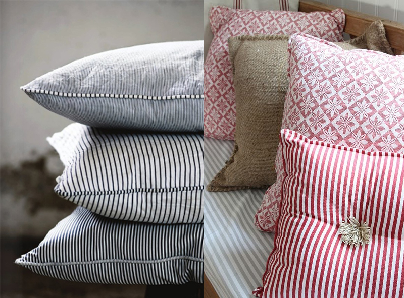 Decorar la casa con cojines de diseño