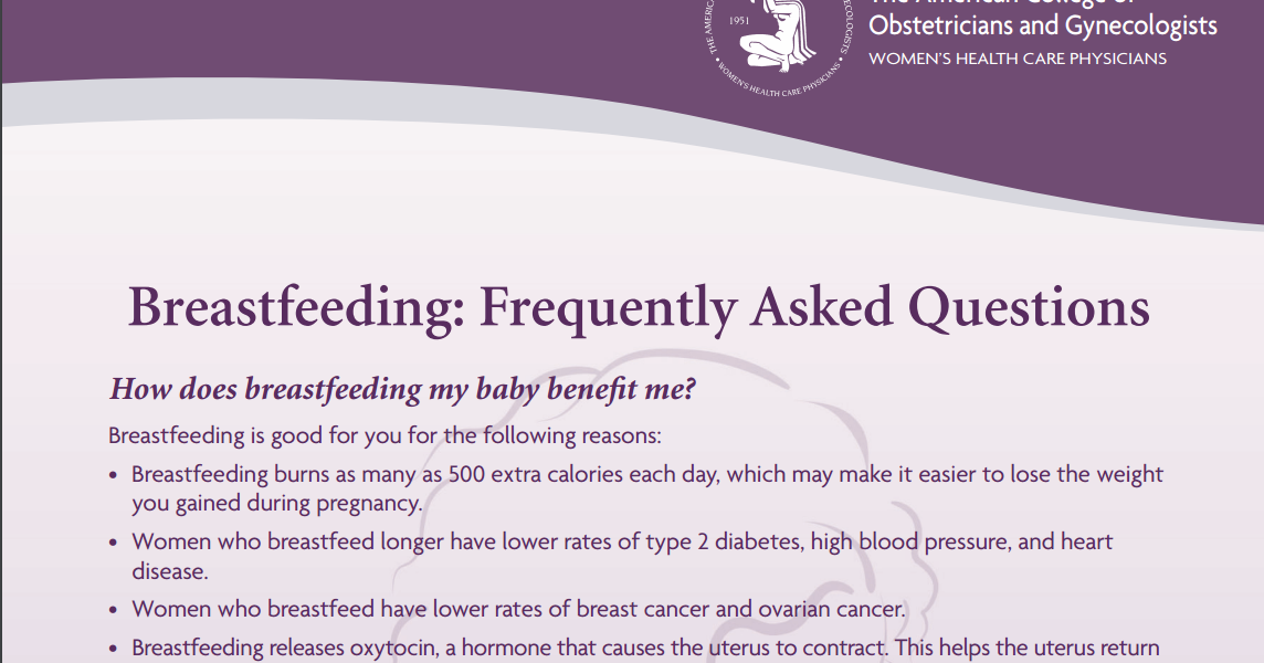 Pregnant in Dubai Breastfeeding frequently asked questions