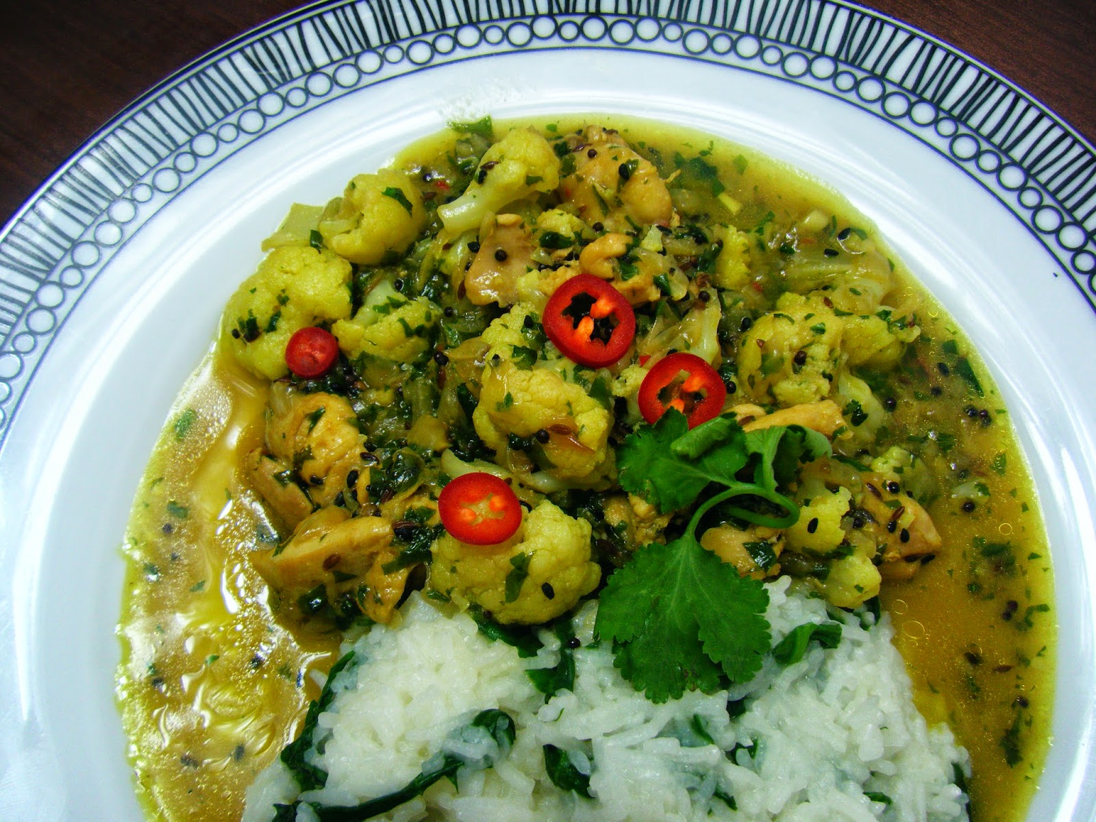 Chicken Cauliflower Curry