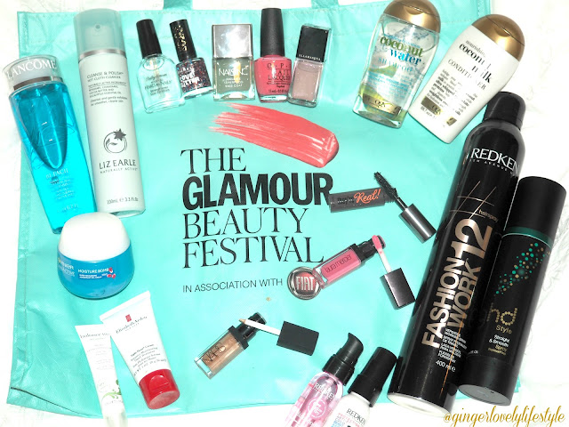 The Goodie Bag Glamour Beauty Festival UK
