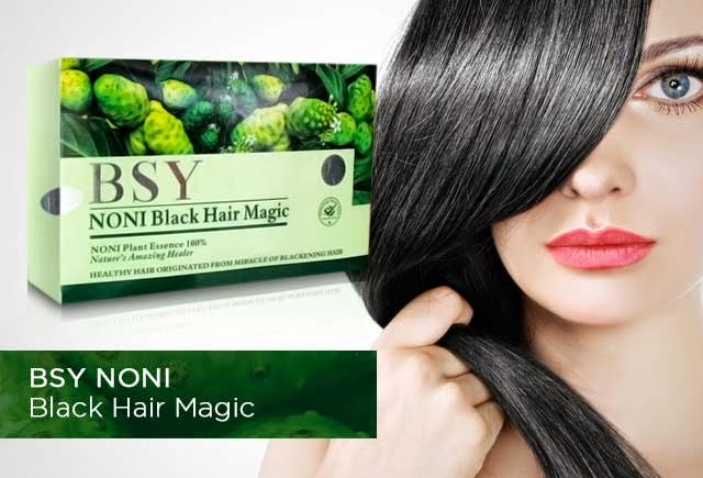 Shampo Noni Black Hair Magic baik untuk rambut