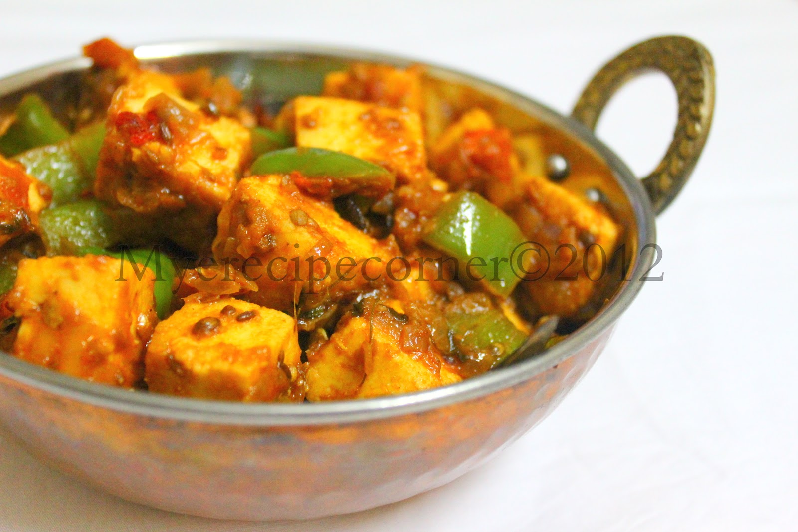 Mye's Kitchen Kadai Paneer